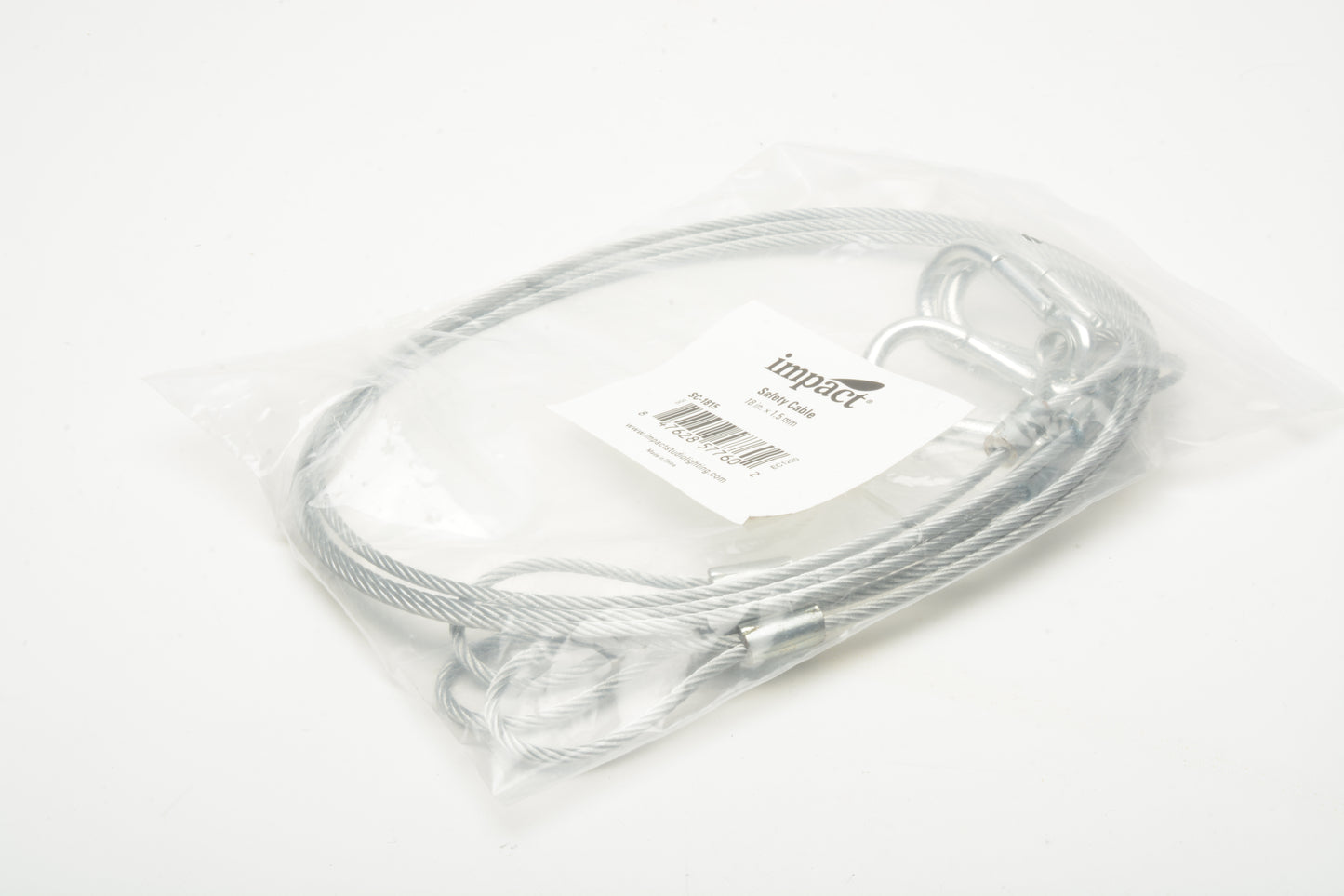 3X Impact Safety Cable 18" SC-1815, New (Set of 3)