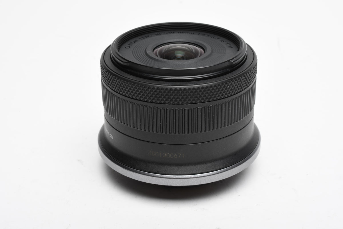 Canon RF-S 10-18mm f4.5-6.3 IS STM zoom lens, Hood, Mint, Boxed, USA