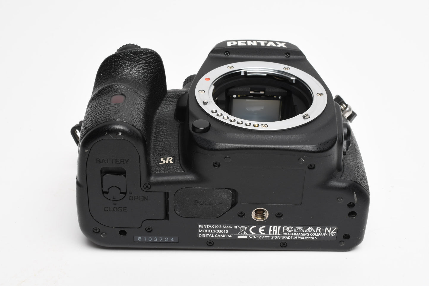 Pentax K3 III DSLR Body, Batt+charger, Tested, Great images! 126K Acts