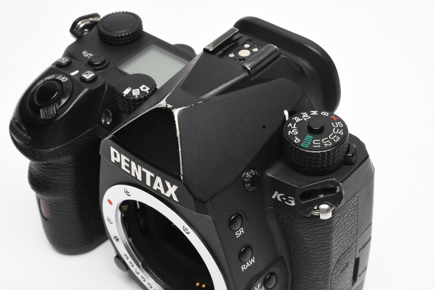 Pentax K3 III DSLR Body, Batt+charger, Tested, Great images! 126K Acts