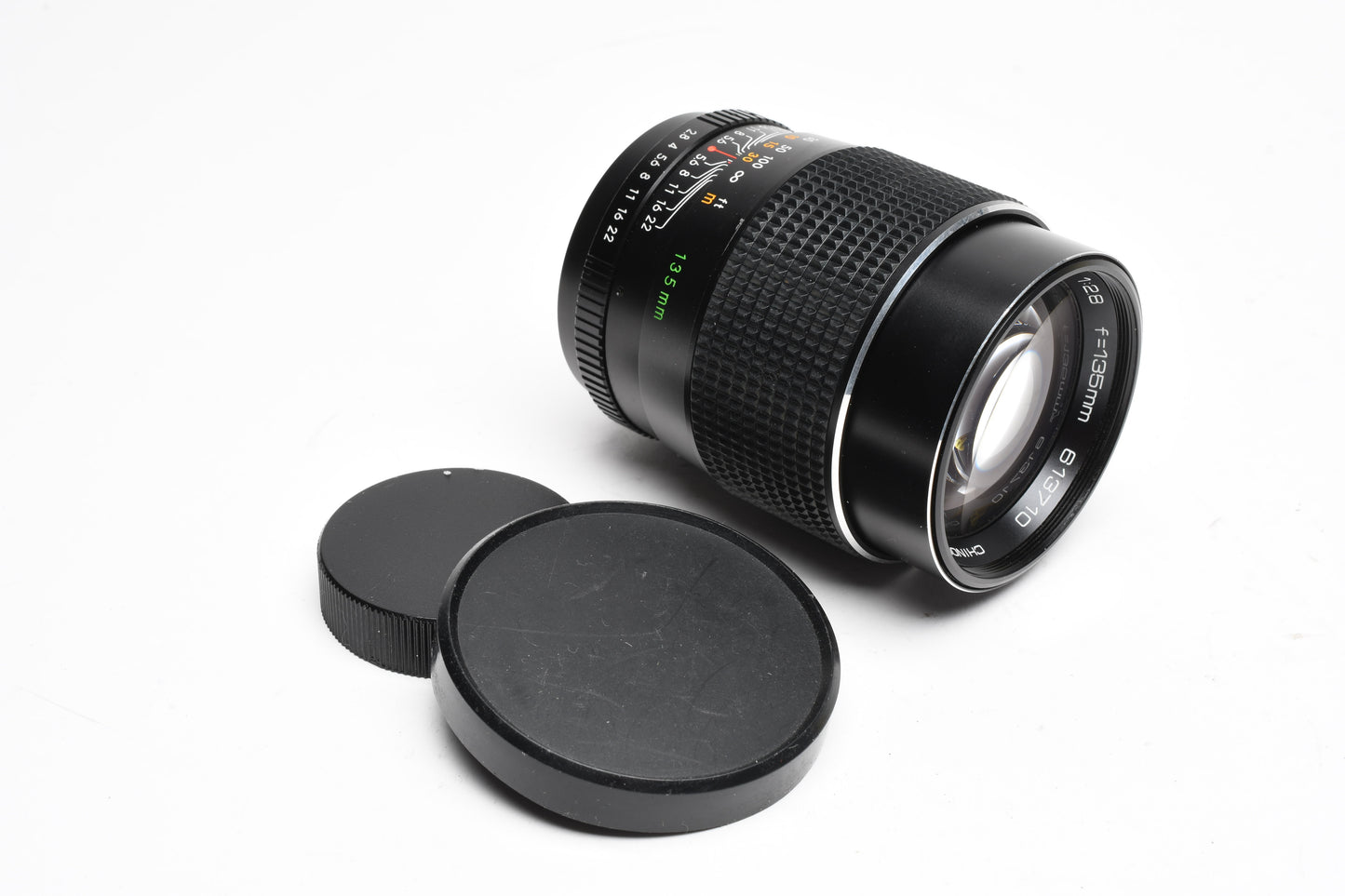 Chinon 135mm f2.8 Prime Portrait lens, M42 Mount, Caps, Clean!