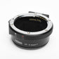 MetaBones Canon EF-E Mount T Smart adapter w/Caps, Jewel Case, Mint-