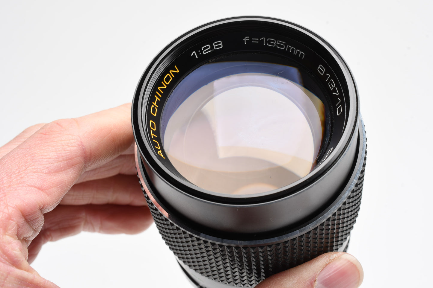 Chinon 135mm f2.8 Prime Portrait lens, M42 Mount, Caps, Clean!