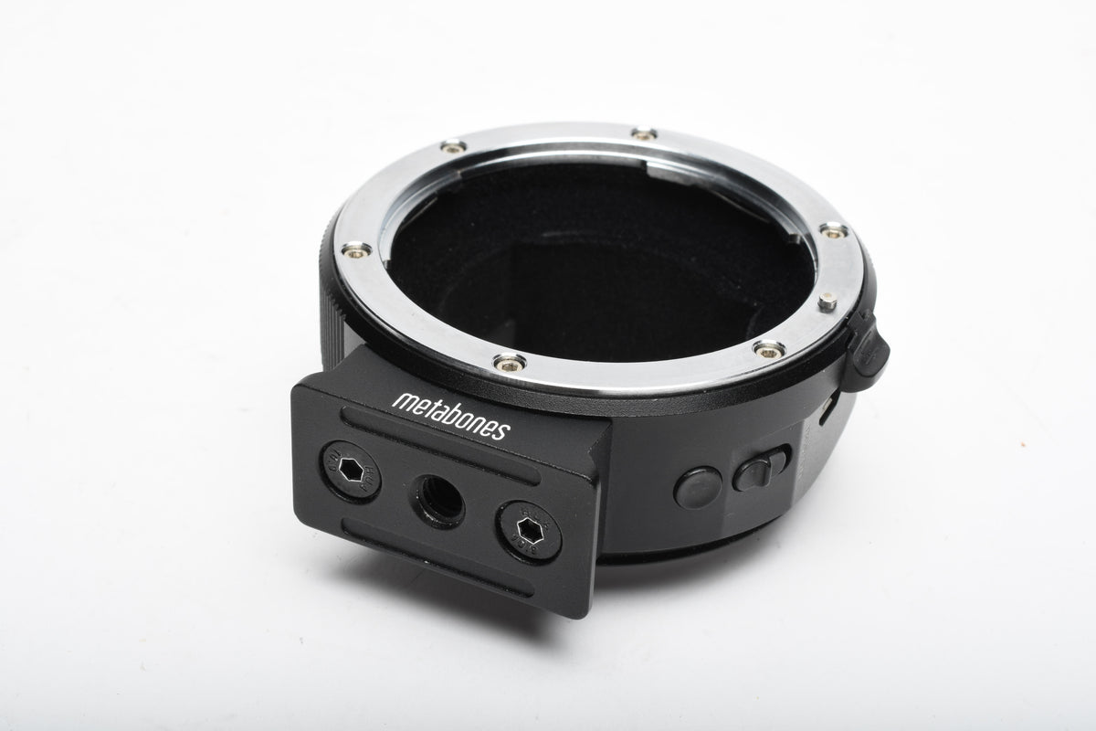 MetaBones Canon EF-E Mount T Smart adapter w/Caps, Jewel Case, Mint-