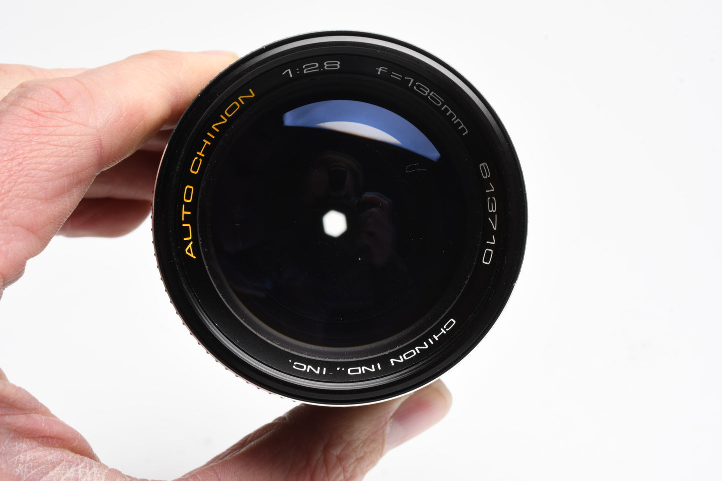 Chinon 135mm f2.8 Prime Portrait lens, M42 Mount, Caps, Clean!