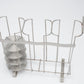 Stainless steel 35mm bulk film holder tray w/3X 35mm reels, Holds 15 Reels