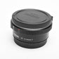 MetaBones Canon EF-E Mount T Smart adapter w/Caps, Jewel Case, Mint-