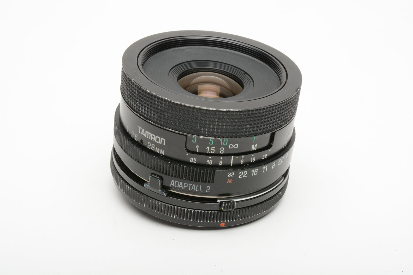 Tamron Adaptall 28mm f2.5 wide angle lens 02B w/Canon FD Mount