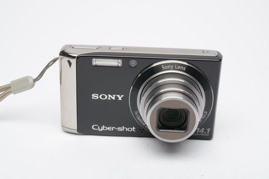 Sony Cybershot DSC-W370 14.1MP Digital Point&Shoot camera, Tested, Nice