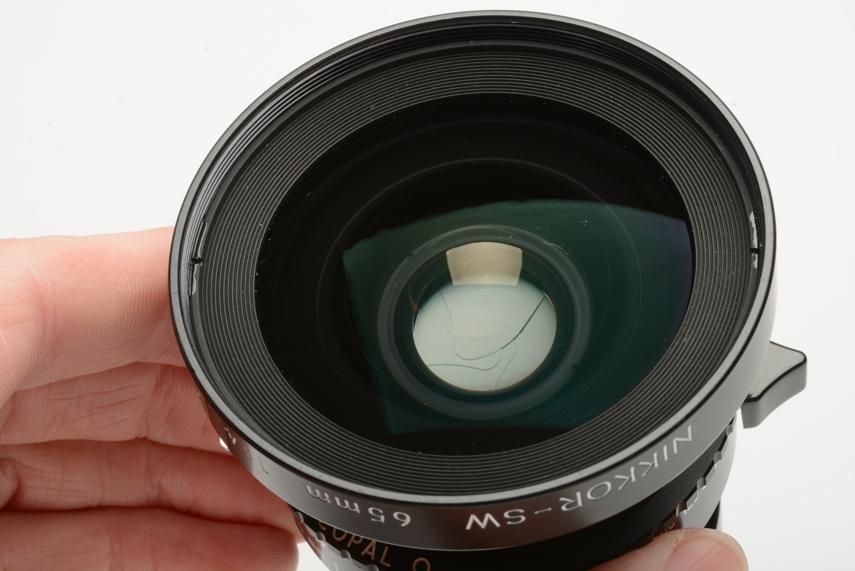 Nikon Nikkor SW 65mm f4 Large format lens, caps, tested, accurate