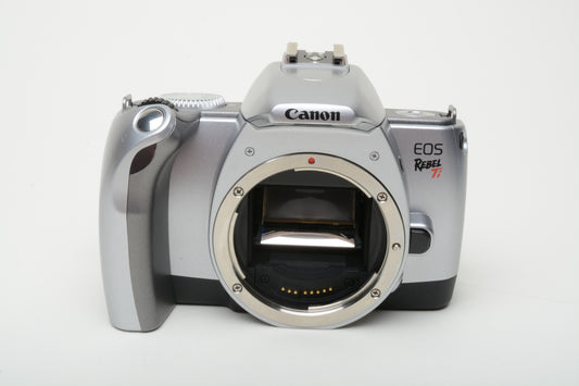 Canon EOS Rebel Ti 35mm SLR, very clean, tested, great!