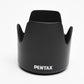 Pentax PH-RBK 67mm Petal lens hood, Genuine, w/Cover