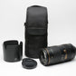 Nikon Nikkor AF-S 80-400mm f4.5-5.6G ED VR w/Case, Hood, Caps, Very nice!