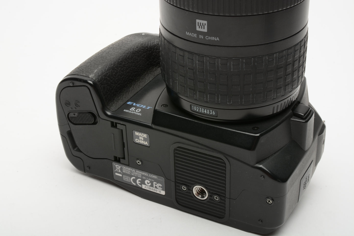 Olympus E-500 Evolt 8MP DSLR w/14-45mm, batt+charger+strap+ 6989 Acts!