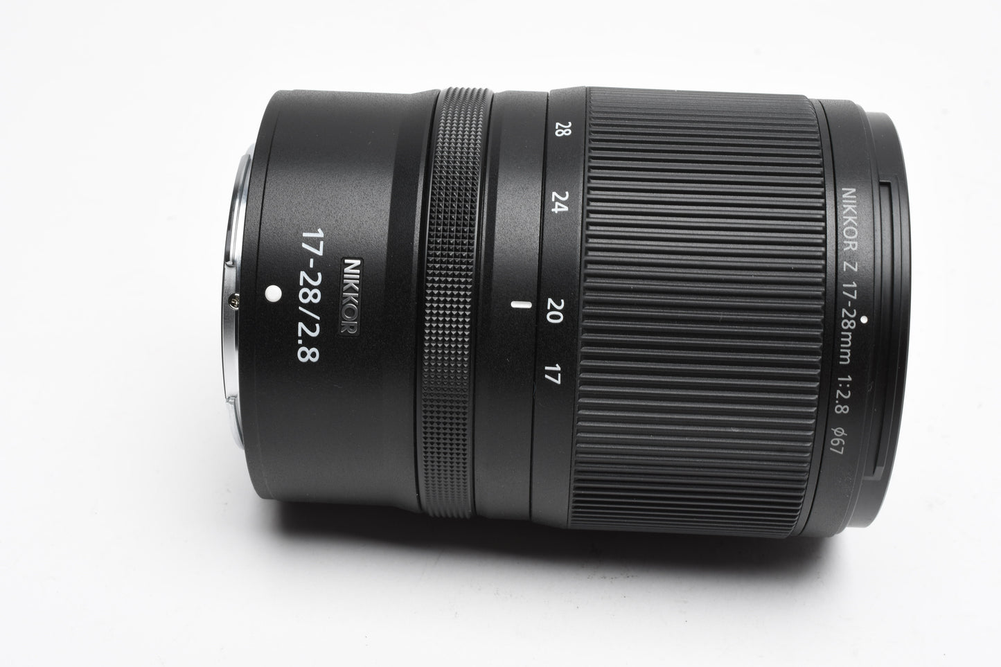Nikon Nikkor Z  17-28mm f2.8 S Zoom lens, Hood+Caps, Mint-