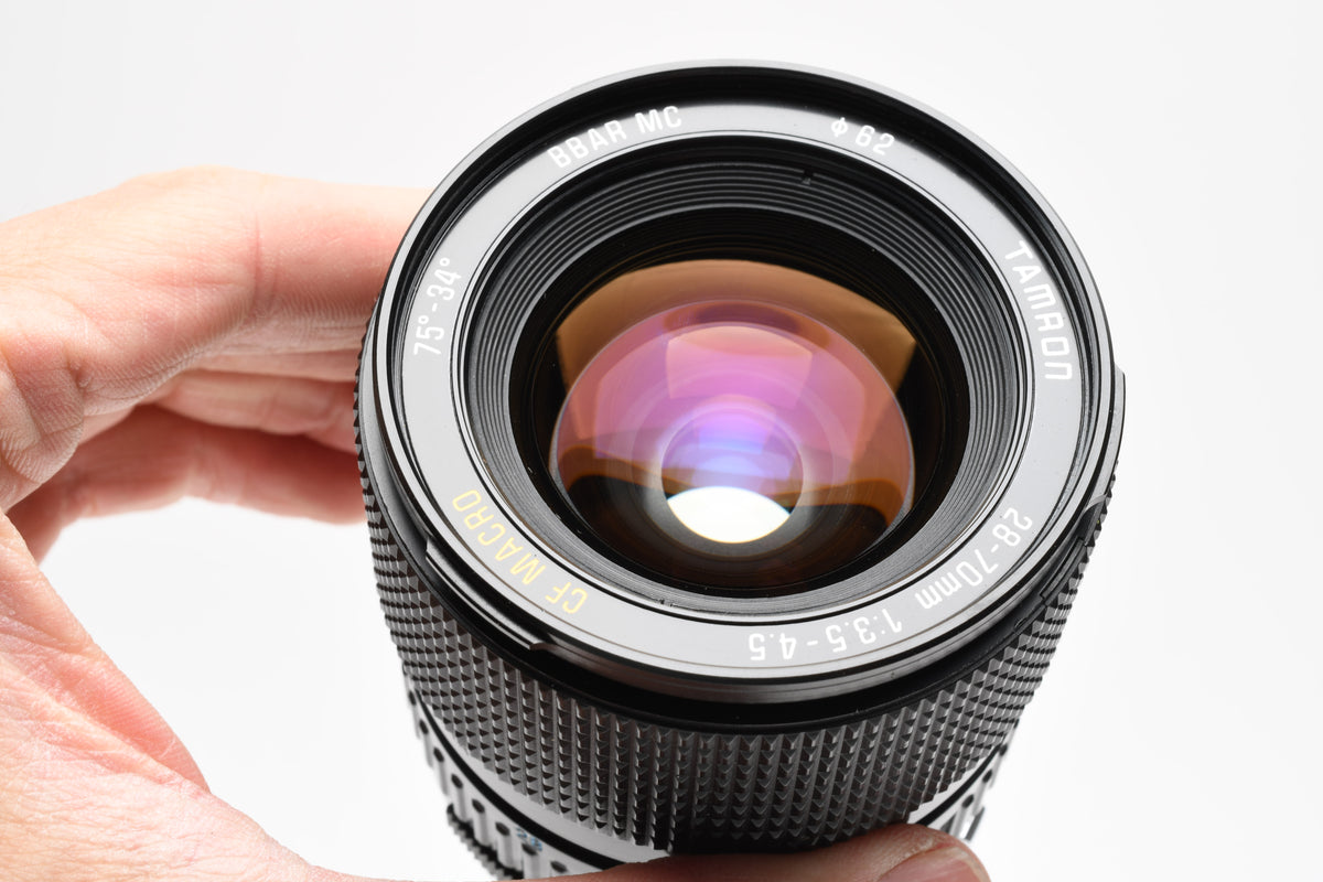 Tamron 28-70mm F3.4.5 lens w/Choice of Mount, UV, Caps, Great!