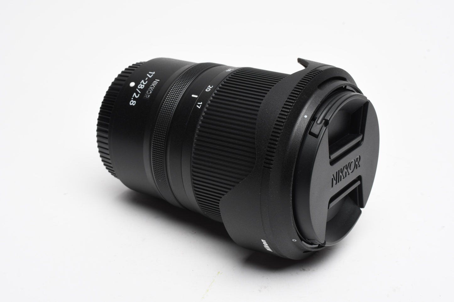 Nikon Nikkor Z  17-28mm f2.8 S Zoom lens, Hood+Caps, Mint-