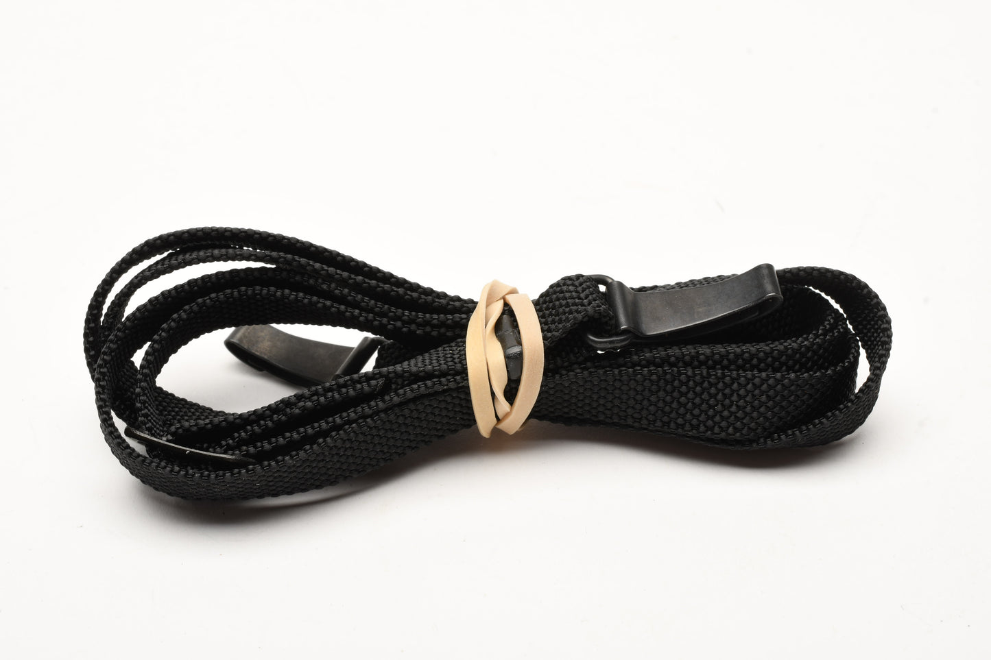 Polaroid folding SX70 series genuine thin black strap w/metal clips