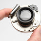 Gundlach Manhattan Optical Rapid Rectilinear Lens w/Good working shutter