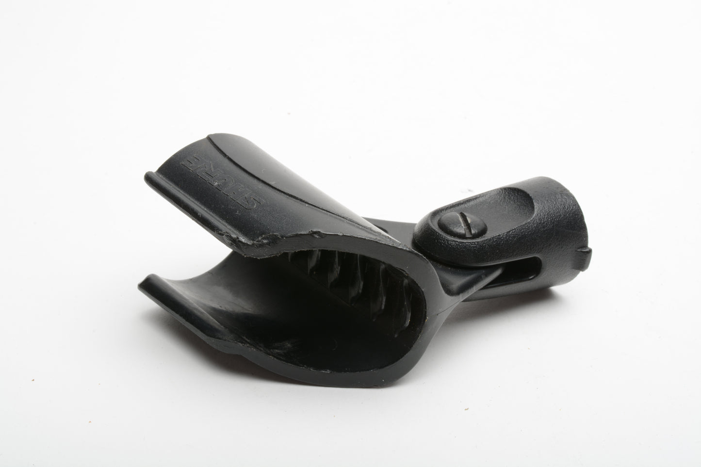 Sure Microphone Stand Mount Holder (Screw-on stand, Clip-on mic.)