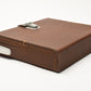 Polaroid folding SX70 series genuine thin brown fitted case, great