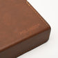 Polaroid folding SX70 series genuine thin brown fitted case, great