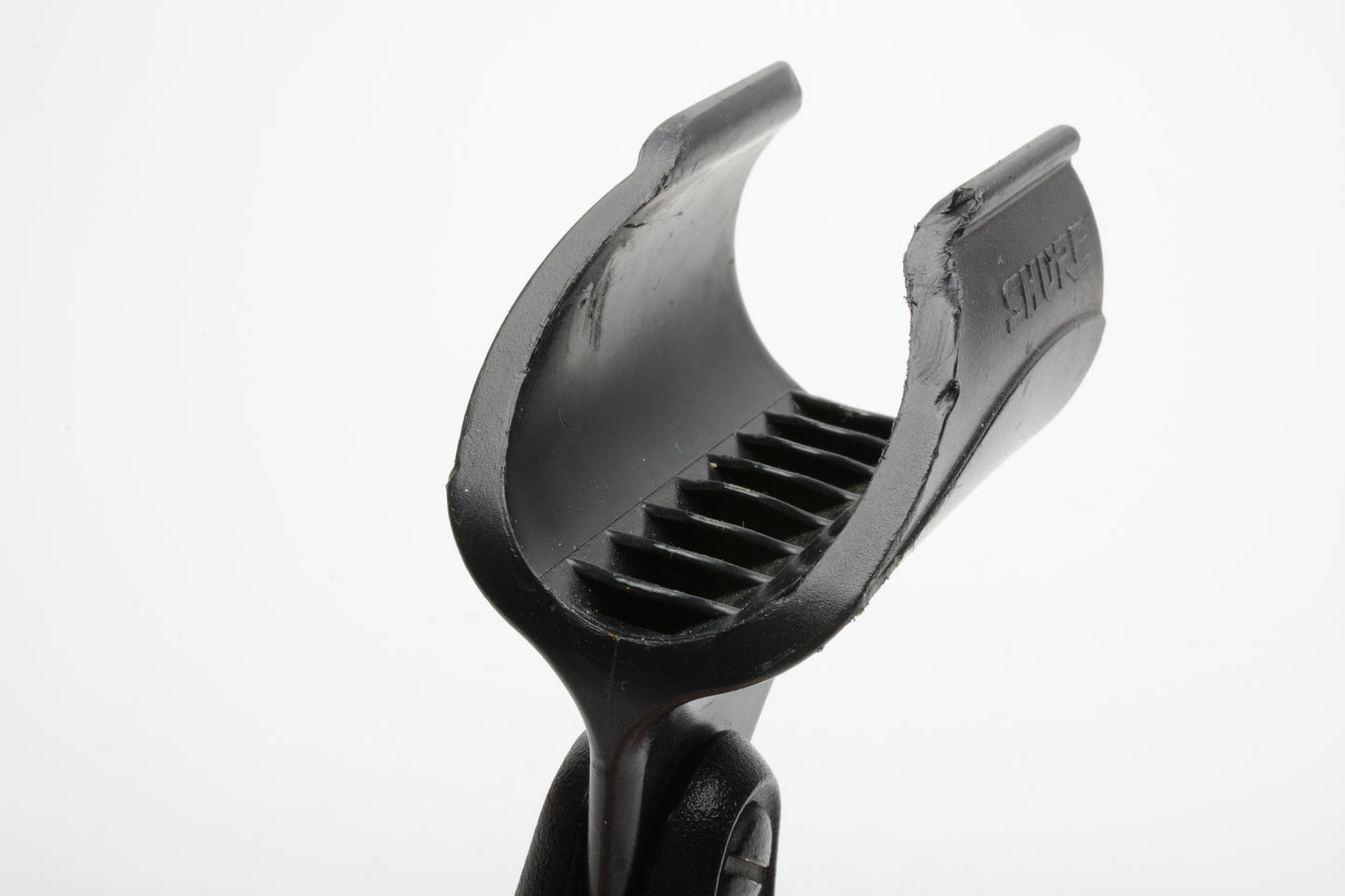 Sure Microphone Stand Mount Holder (Screw-on stand, Clip-on mic.)