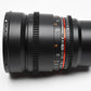 Rokinon 16mm T2.2 ED AS UMC CS II for Micro 4/3 mount, Hood+Pouch, Mint-