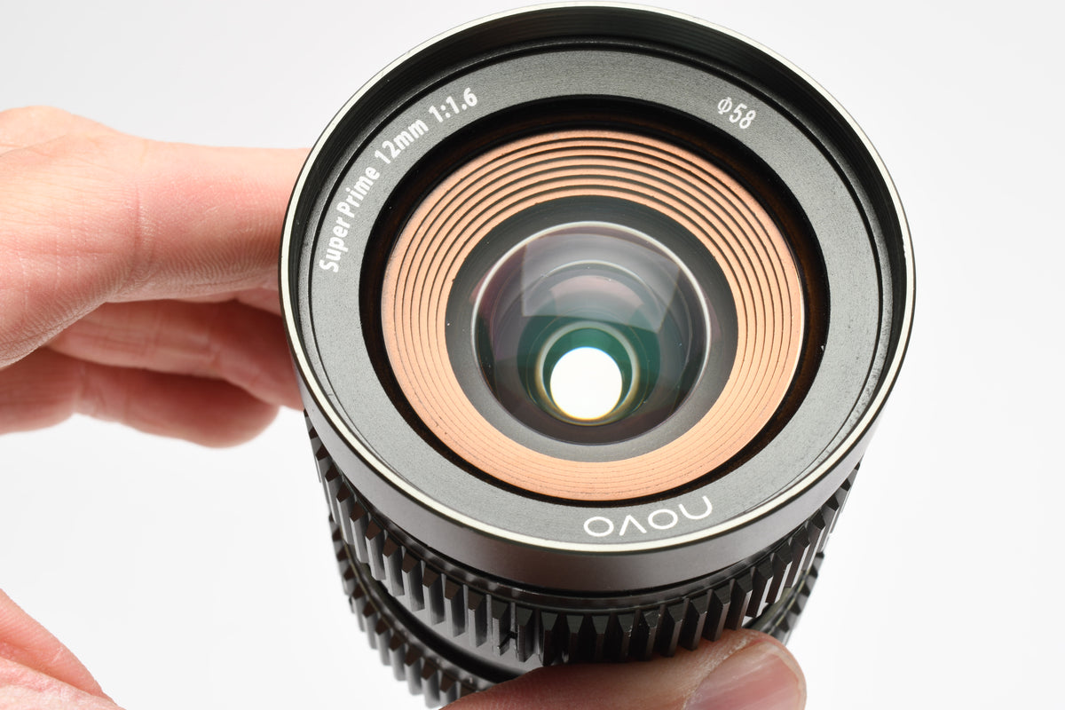 Novo SLR Magic SuperPrime 12mm f1.6 Micro 4/3 Mount, Caps, Great
