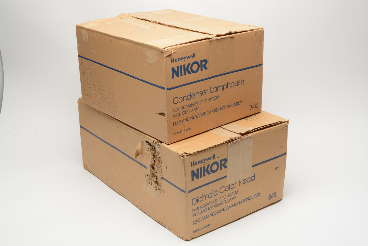 Nikor B&W darkroom enlarger bundle w/Condenser & Dichro heads, carrier, 75mm lens++