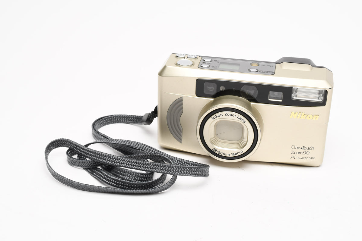 Nikon One Touch Zoom 90 QD 35mm Point&Shoot, strap, tested, great