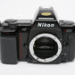 Nikon N8008 35mm SLR Body, cap, tested, great clean condition