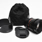 Rokinon 50mm T1.5 AS IF UMC for Micro 4/3 mount, Hood+Pouch, Mint-