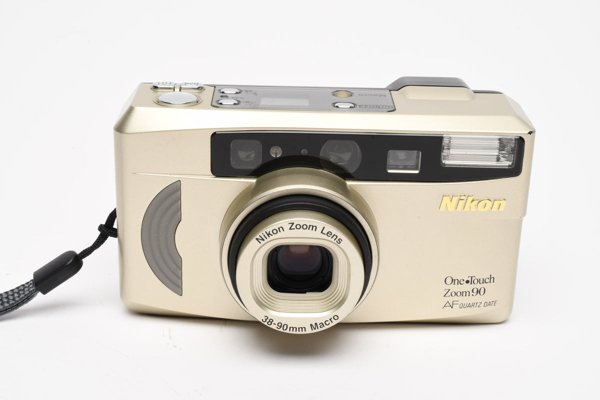 Nikon One Touch Zoom 90 QD 35mm Point&Shoot, strap, tested, great