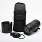 Nikon Nikkor AF-S 80-400mm f4.5-5.6G ED VR w/Case, Hood, Caps, Mint-