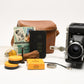 Kodak Monitor Six-20 620 Film Vintage Folding Camera w/101mm f4.5 bundle, works!