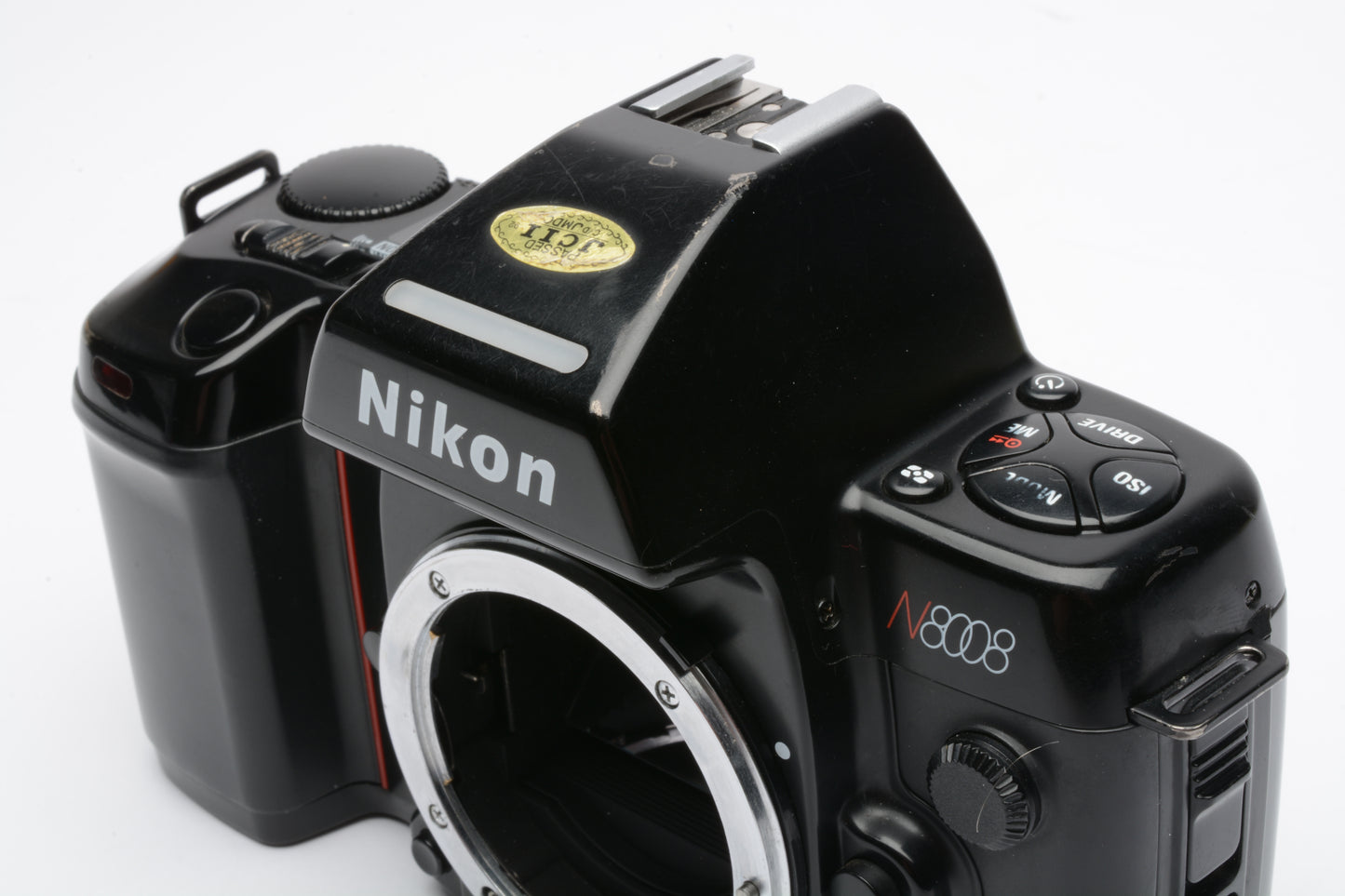 Nikon N8008 35mm SLR Body, cap, tested, great clean condition
