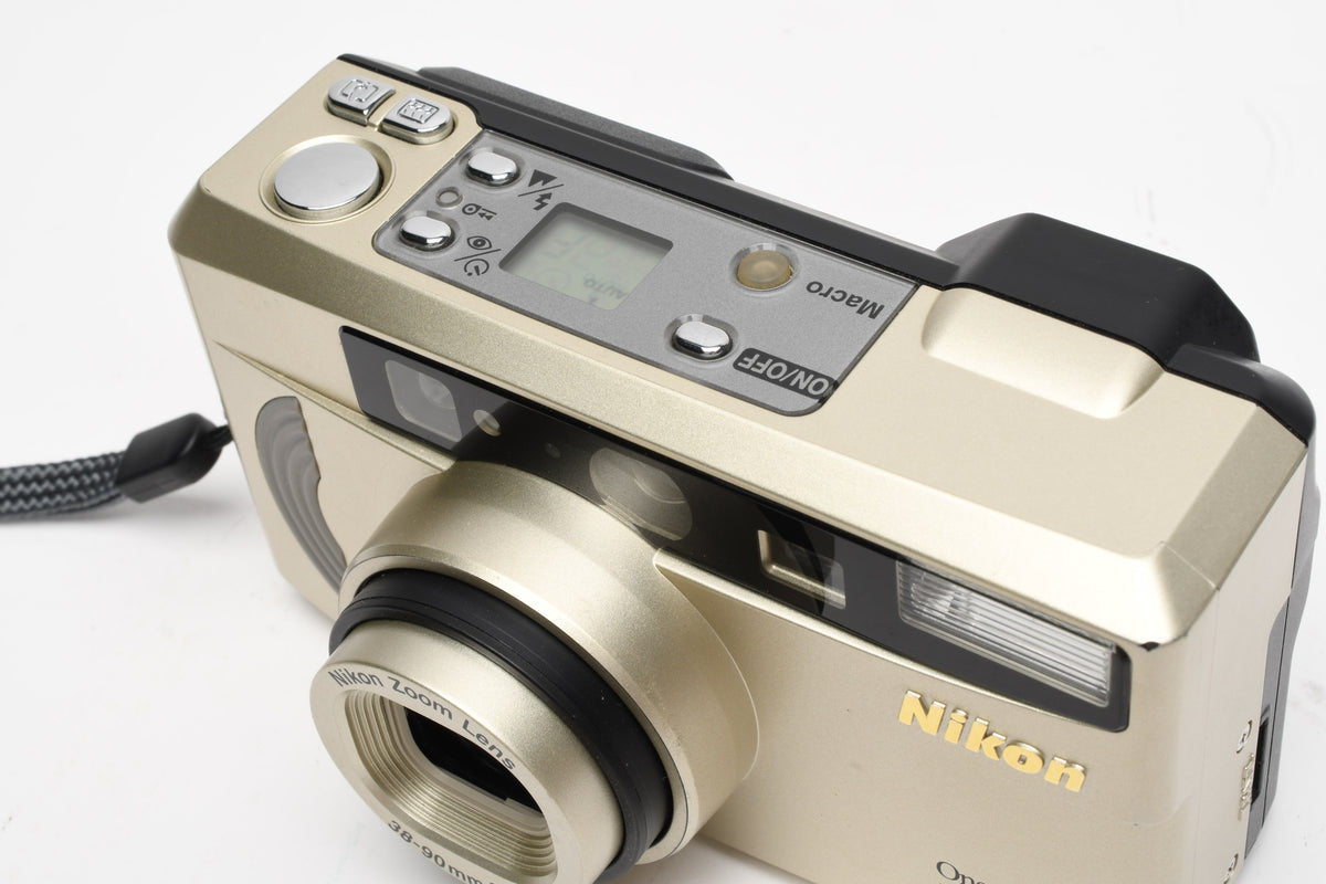 Nikon One Touch Zoom 90 QD 35mm Point&Shoot, strap, tested, great