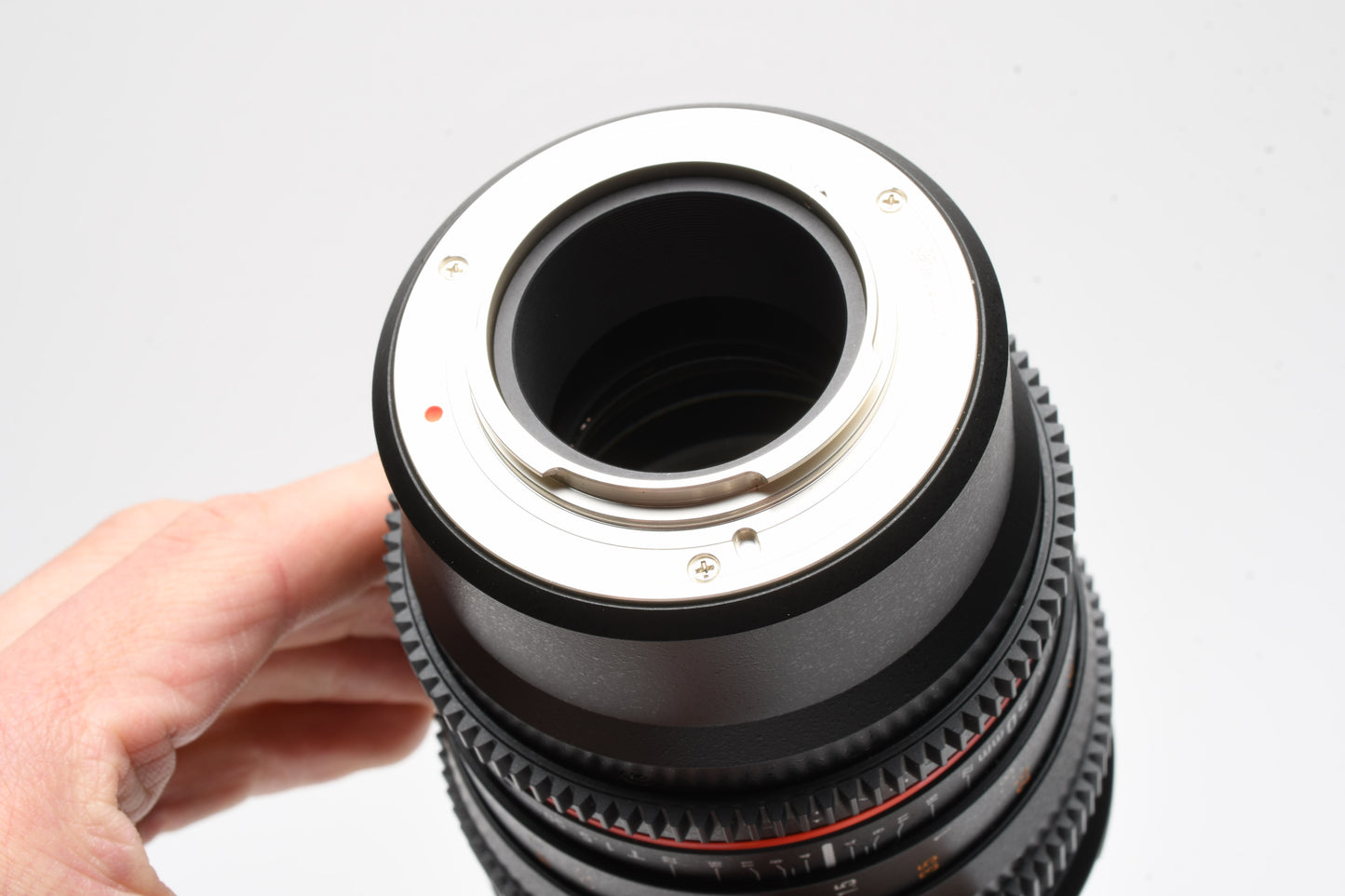Rokinon 50mm T1.5 AS IF UMC for Micro 4/3 mount, Hood+Pouch, Mint-