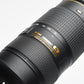 Nikon Nikkor AF-S 80-400mm f4.5-5.6G ED VR w/Case, Hood, Caps, Mint-