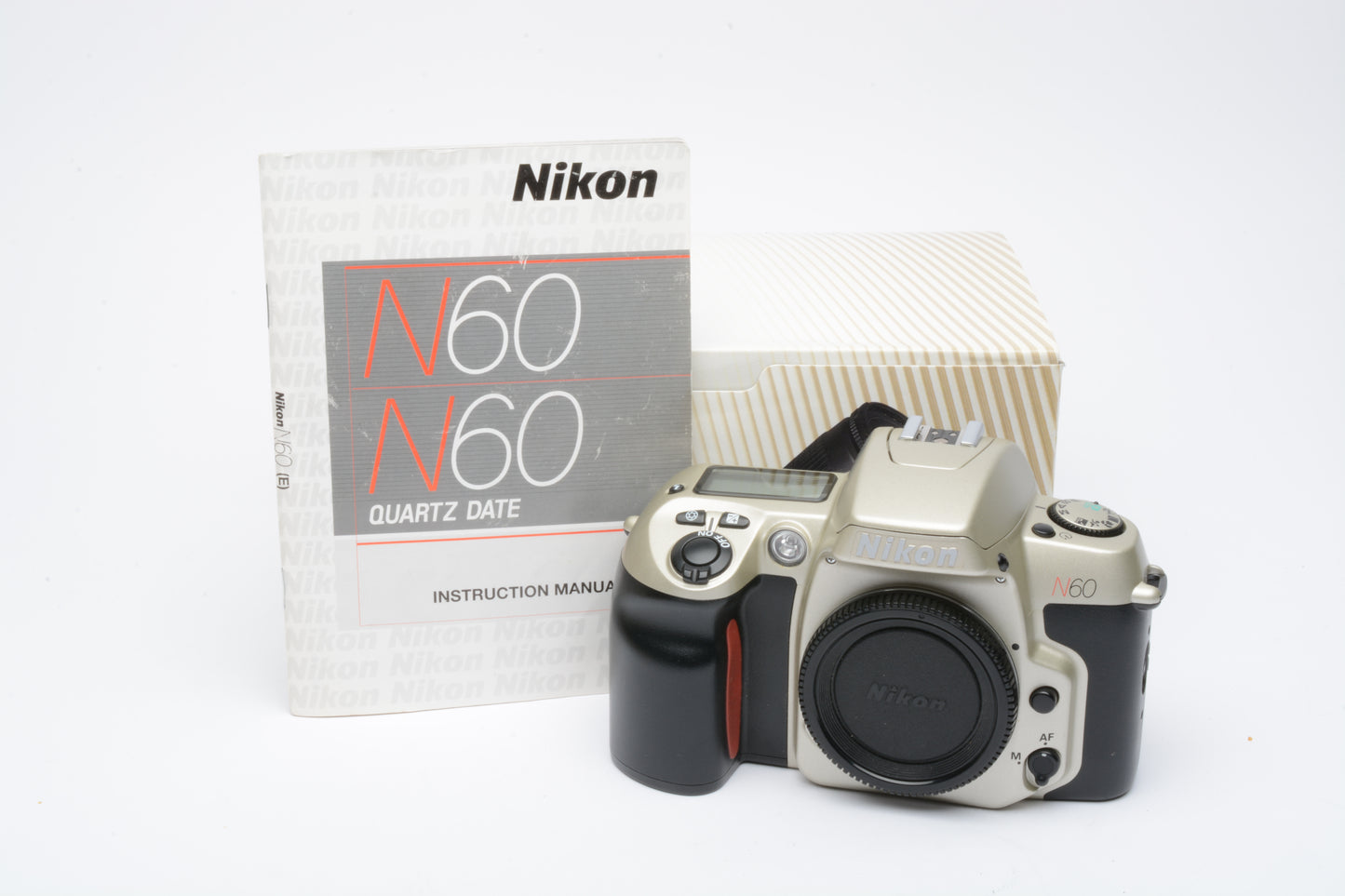 Nikon N60 35mm SLR Body Only, Very clean & Tested, Boxed