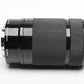 Sony 55-210mm f4.5-6.3 OSS zoom lens (Black) w/Lens caps, Lens hood
