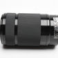 Sony 55-210mm f4.5-6.3 OSS zoom lens (Black) w/Lens caps, Lens hood