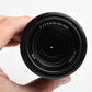 Sony 55-210mm f4.5-6.3 OSS zoom lens (Black) w/Lens caps, Lens hood