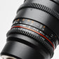 Rokinon 85mm T1.5 AS IF UMC II for Micro 4/3 mount, Hood+Pouch, Mint-