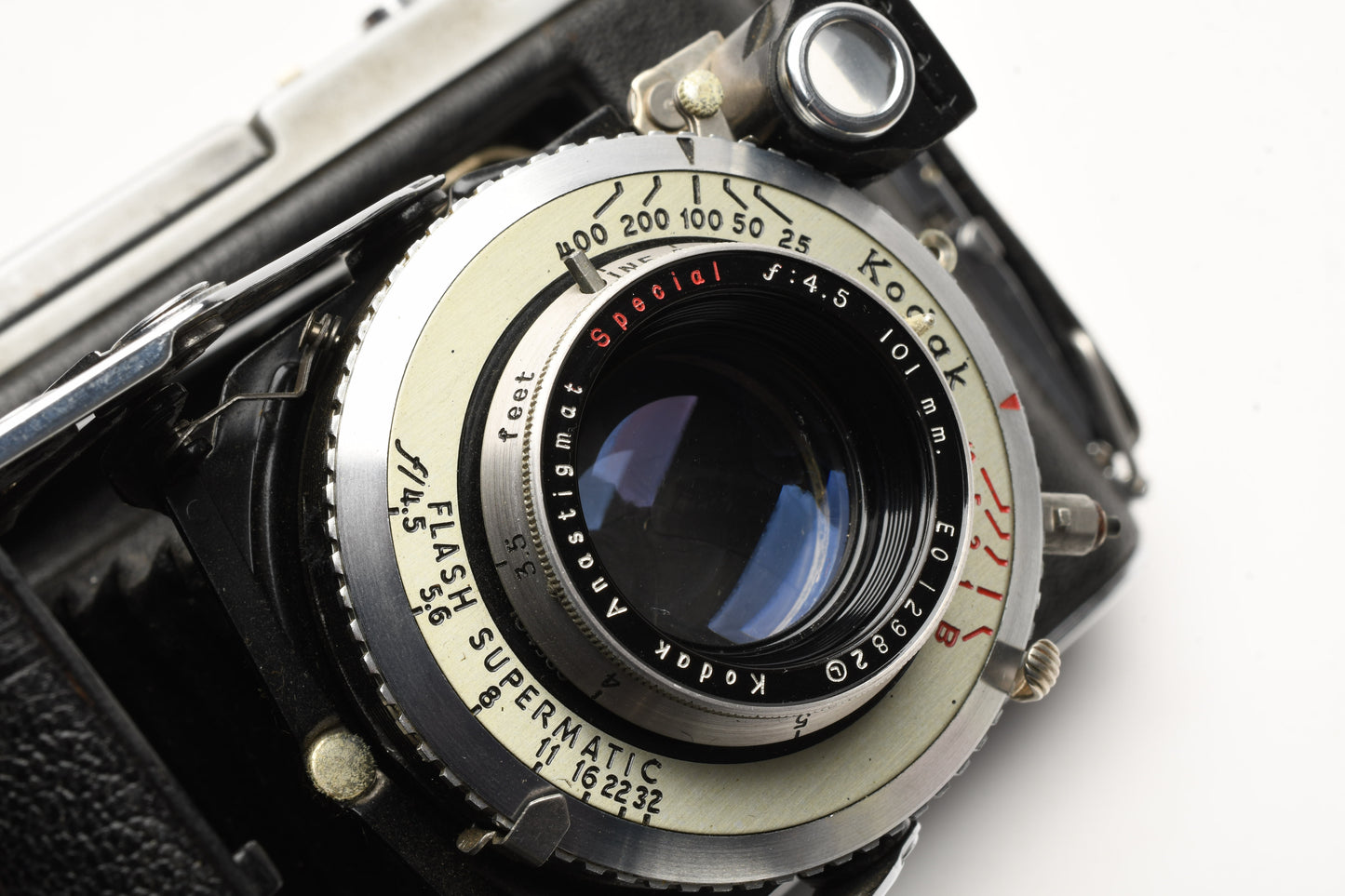 Kodak Monitor Six-20 620 Film Vintage Folding Camera w/101mm f4.5 bundle, works!