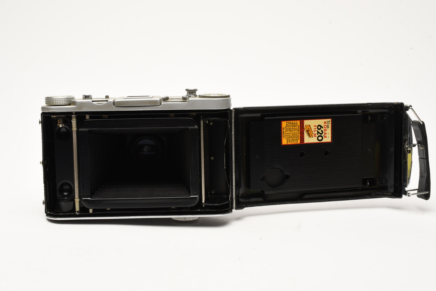 Kodak Monitor Six-20 620 Film Vintage Folding Camera w/101mm f4.5 bundle, works!