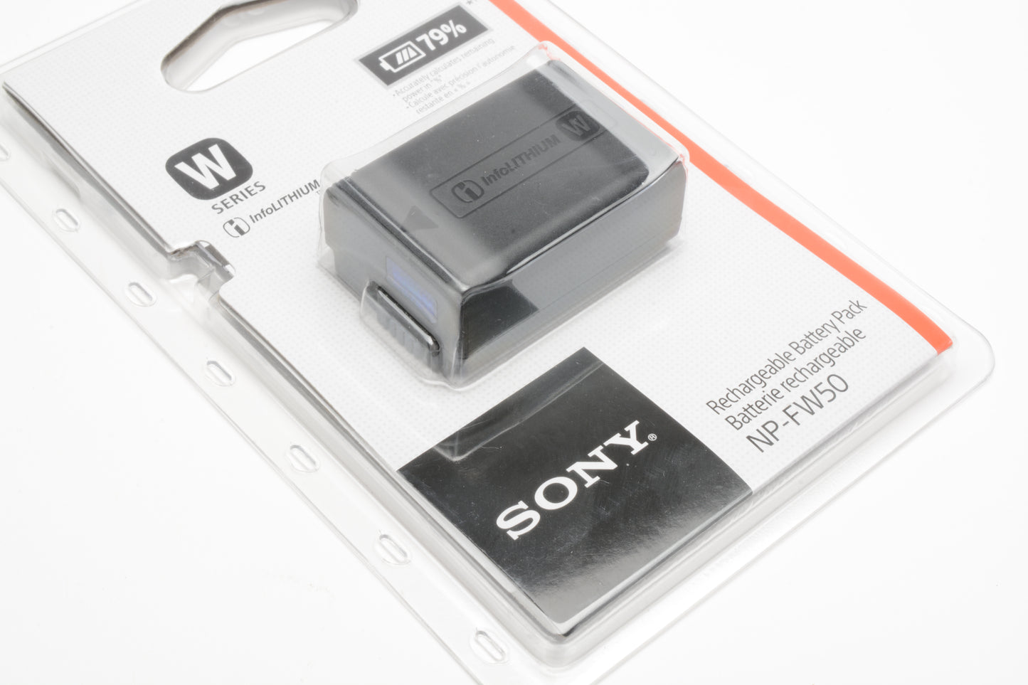 Sony NP-FW50 Rechargeable Battery Pack W Series Info Lithium NIB