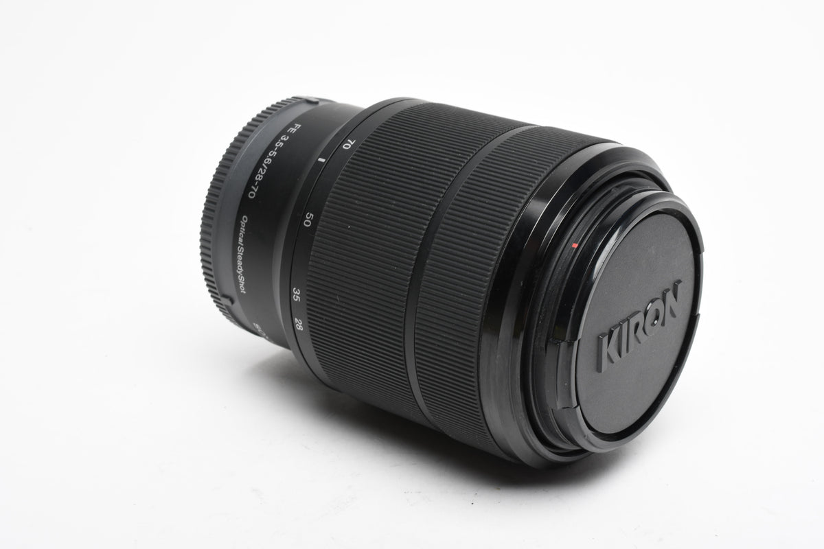 Sony FE 28-70mm f3.5-5.6 OSS E-Mount lens SEL2870, caps, Nice!