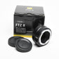 Nikon FTZ II Mount Adapter, caps, Mint- Boxed